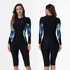 Women's Style Long Sleeve One Piece Swimsuit Beachwear|ms