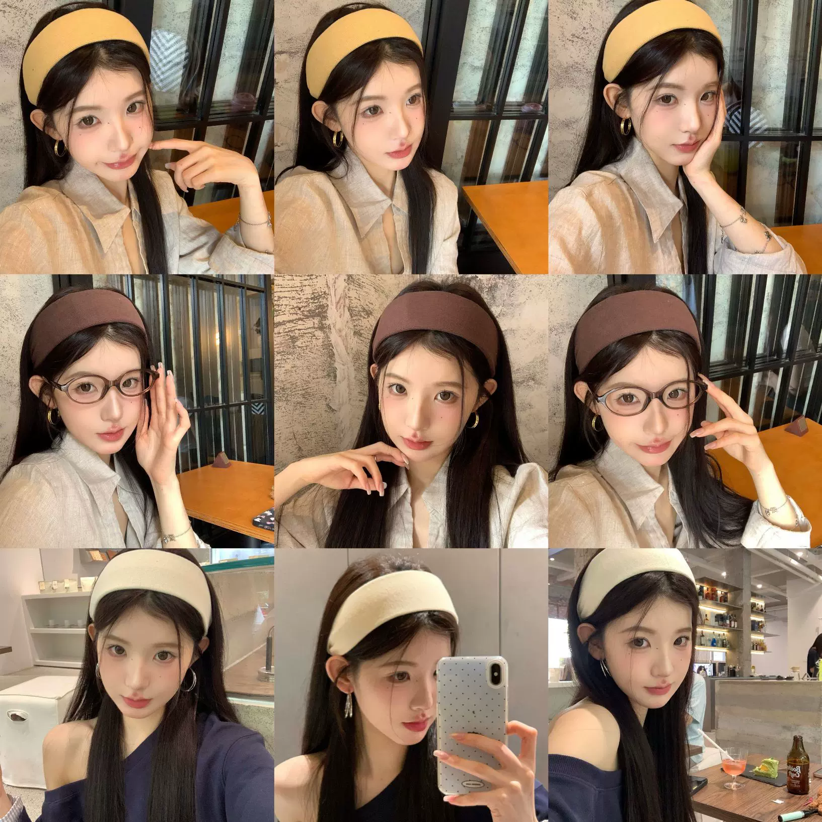 秋冬新款宽边头箍显脸小高级感压发洗脸发卡防滑不伤发外戴发箍女
