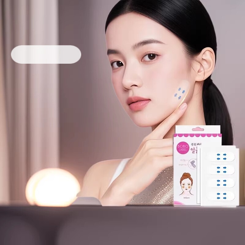 Face Slimming Stickers for Makeup, Invisible Facial Sagging Lifting and Firming Stickers, Matte Transparent Face Stickers, Facial Beauty Stickers
