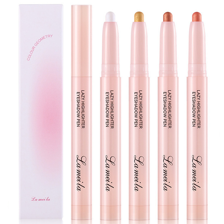 Cross-border source Lamera performance high-gloss eye shadow pen eyeliner glue lying silkworm pen fine flash matte pearlescent stick