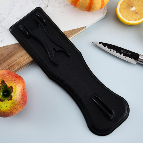 Household foldable vertical plastic knife holder multi-functional kitchen knife holder storage knife holder knife storage rack