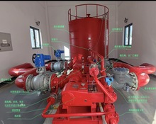 机械泵入式泡沫罐平衡式泡沫比例混合装置水成膜泡沫灭火设备