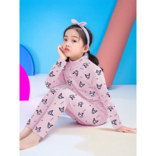 跨境儿童睡衣海绵宝宝两件内衣套装春秋冬库洛米男女童宝宝家居服