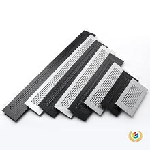✅铝合金透气网橱柜菱形口格栅长方形透气孔衣柜鞋柜通风网盖散热