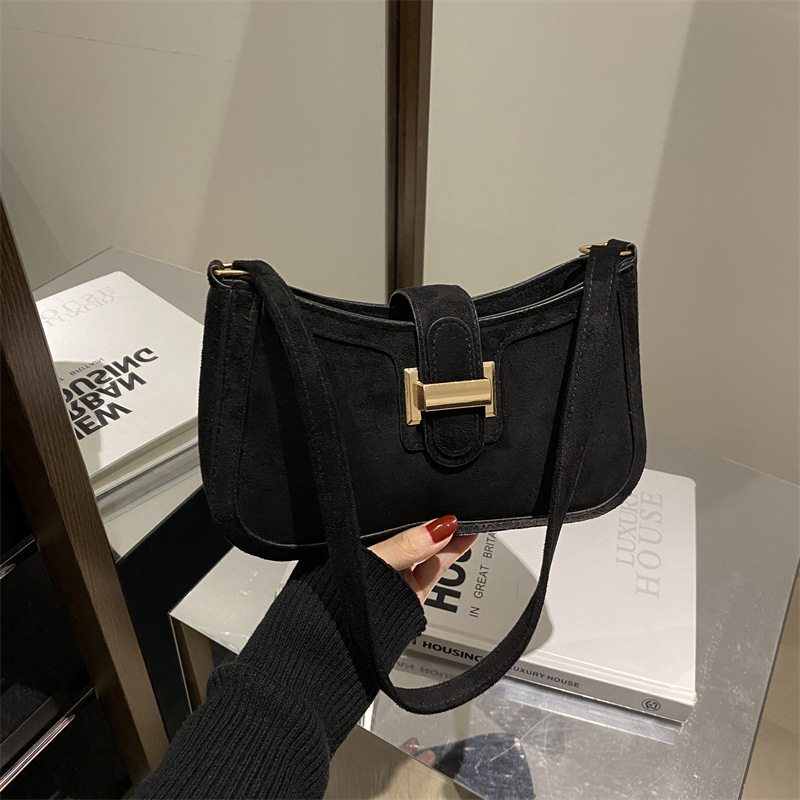 Bolso de hombro coreano de moda de este año, mujer 2024, nuevo nicho, bolso de axila de alto valor, temperamento femenino