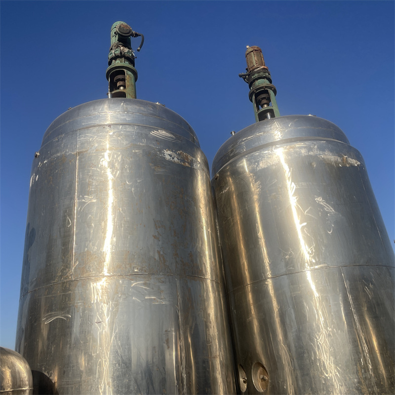 二手三联发酵罐 不锈钢生物发酵设备 二手发酵罐