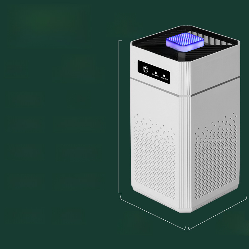 Desktop Air Purifier Indoor Portable Office Home Negative Ion Secondhand Smoke Small Purifier Cross-border