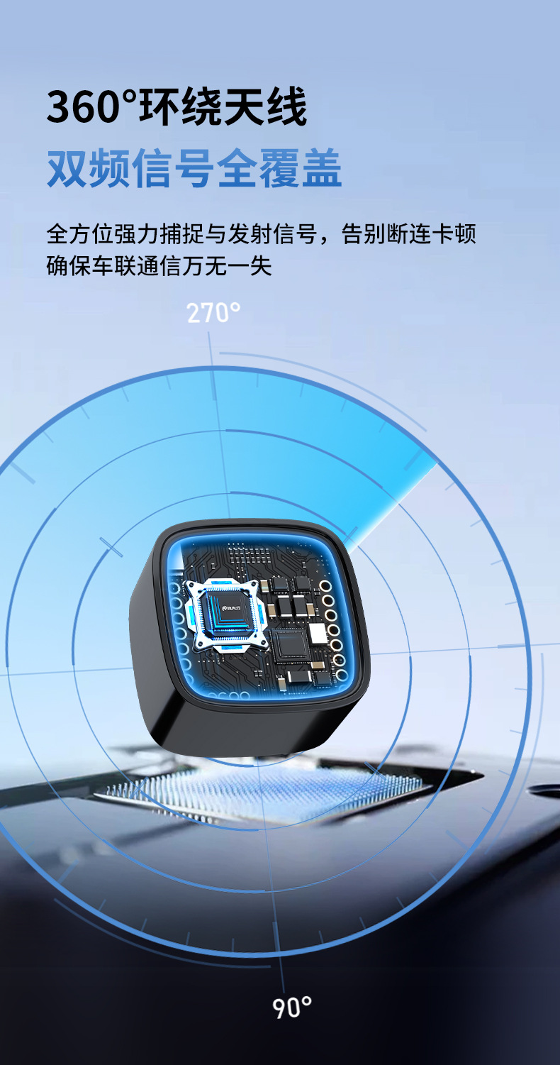 Suitable for Volkswagen Wired to Wireless Carplay Box Suitable for Sagitar, Magotan, Golf and Other 87B Vehicles