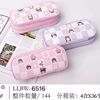 Cartoon capacious Japanese pencil case for elementary school students, universal gift box, new collection, Birthday gift