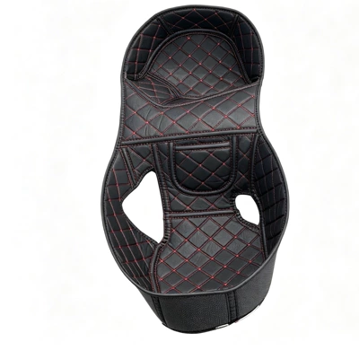 Suitable for Honda SH125i20-26 models, Motorcycle cushion - honda-sh125i-black-with-red-stripes