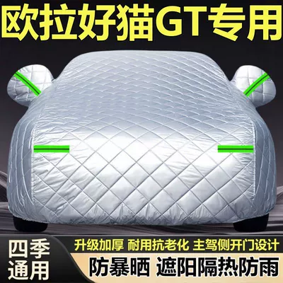 thickened, rainproof, sunproof, heat-insulating, hail-resistant, Car clothing