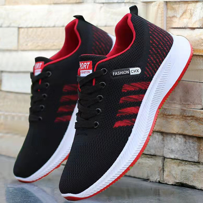 블랙 레드 307 [메쉬 통기성]