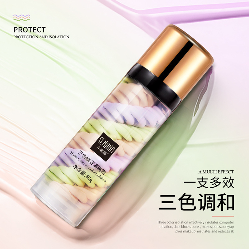 Se Nana Bird Poop Isolation Cream Three-Color Isolation Makeup Primer Bird Poop Isolation Moisturizing Concealer Makeup Primer Bb Cream