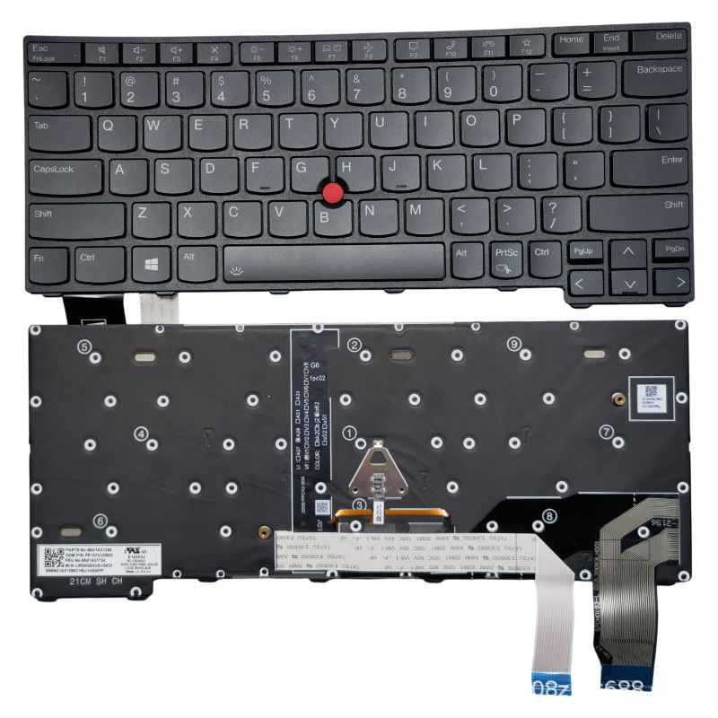 Suitable for US/FR/UK ThinkPad Lenovo X13 GEN2/L13 GEN2 notebook with built-in keyboard IBM Suitable for US/FR/UK ThinkPad Lenovo X13 GEN2/L13 GEN2 notebook with built-in keyboard IBM