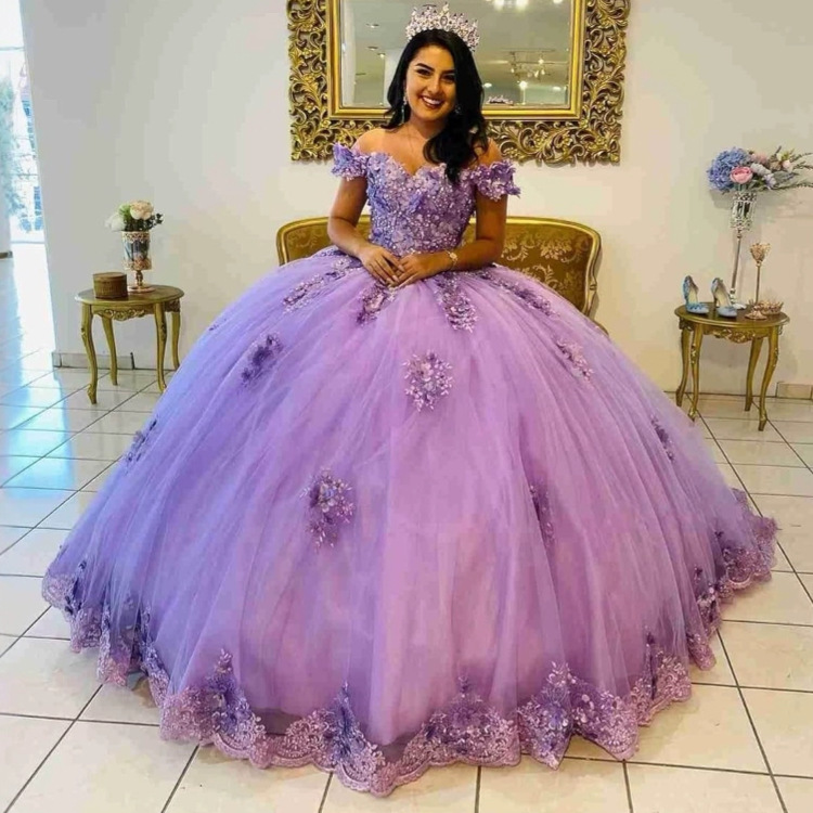 Aliexpress pequeña cola de hombro dulce vestido de fiesta vestido de adulta vestido de encaje con cuentas