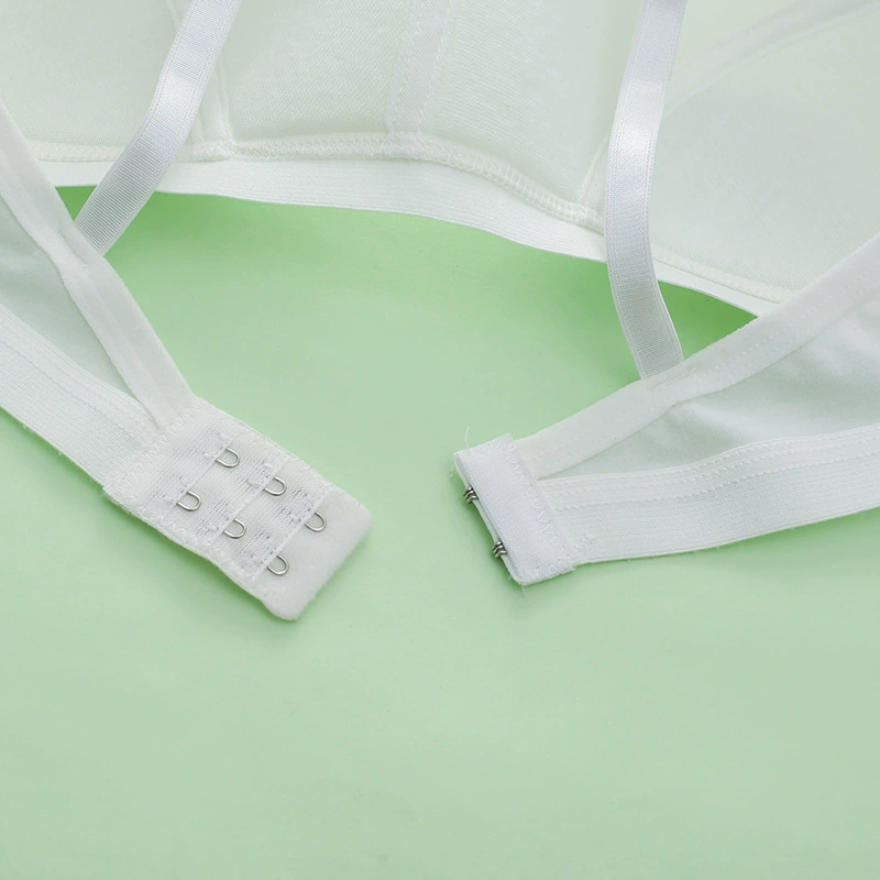 Underwear for students, comfortable breathable wireless bra, for secondary school, lifting effect