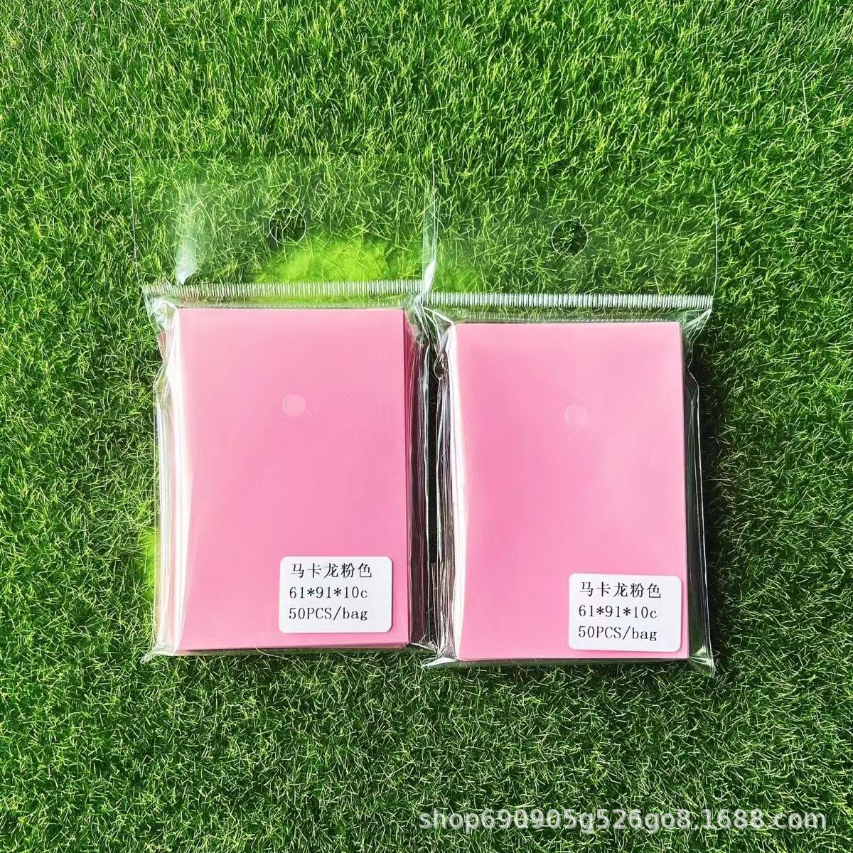 Ins Light Color Double-Layer Card Film Card Holder High-Looking Idol Album Photo Protective Cover Star-Chasing Small Card Protective Cover