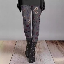 大码速卖通D休闲印花女亚马逊万圣节打女装新款底裤时尚秋冬