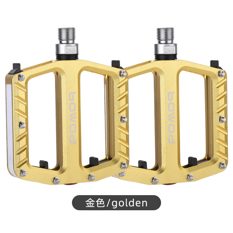 YUUISD bicicleta luminosa pedal de carretera de montaña pedal de aleación de aluminio bicicleta DU rodamiento pedal de desmontaje rápido