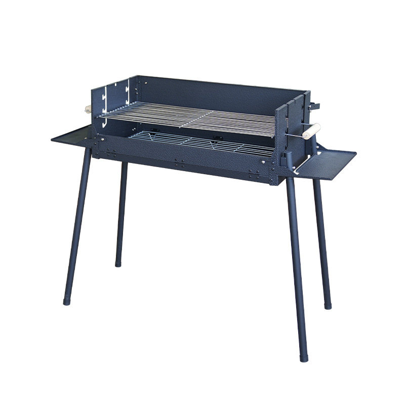 Parrilla plegable parrilla al aire libre parrilla doméstica fácil de instalar camping parrilla portátil parrilla patio parrilla de carbón parrilla
