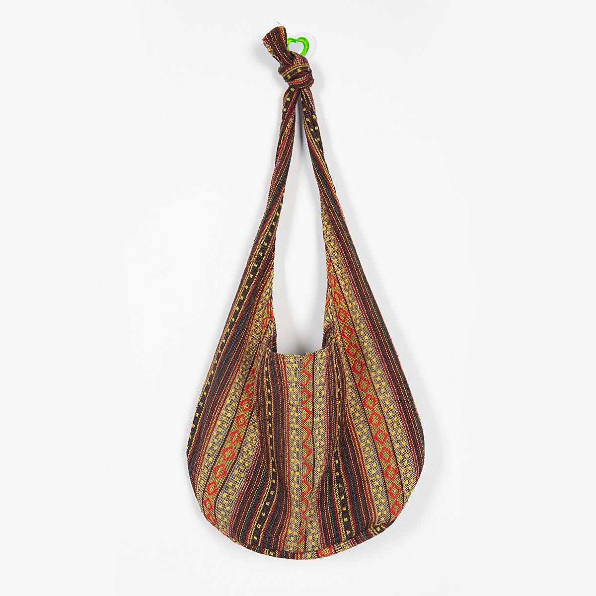 Borsa casual portatile in jacquard di tela di canapa e cotone monospalla da donna di Guangzhou Hanfeng_voghion.com