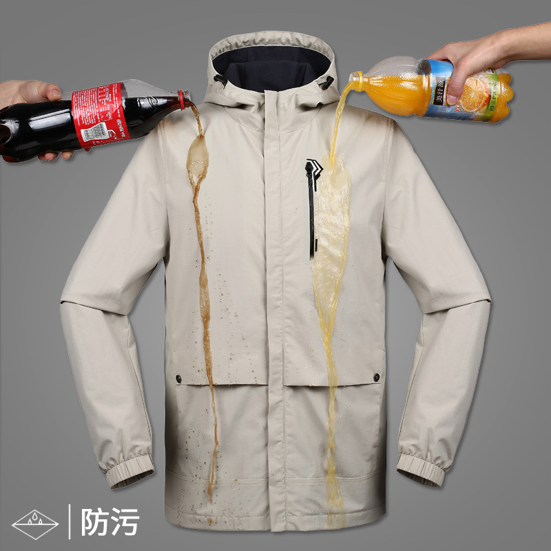 Custom Logo Men's Thin Jacket, Breathable, Windproof, Rainproof, Lightweight Long-Sleeve Hooded Mountaineering Jacket