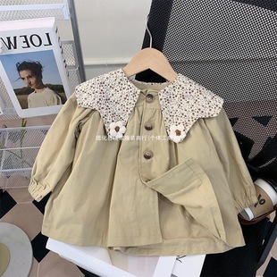 [2011 Praise] Girls' Topss Spring Clothes 2024 New Children's Clothes Fashionable Children's Baby Top Clips