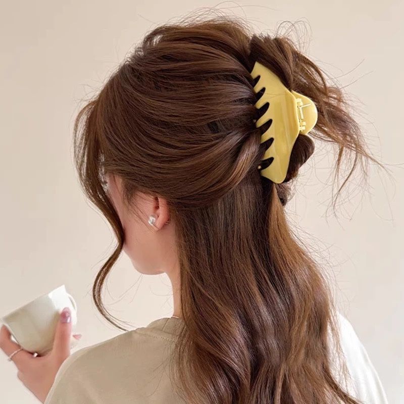 5#Yellow pipa clip 11cm