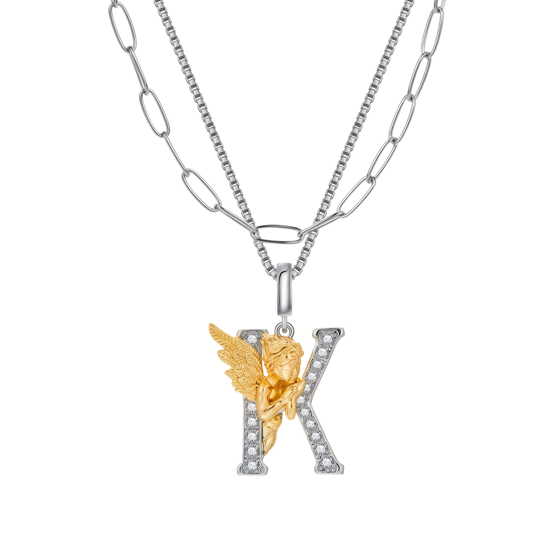 Colar de pérolas de luxo com fecho magnético para mulher_voghion.com