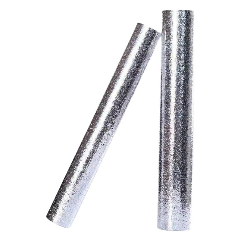 Fábrica al por mayor cocina a prueba de aceite pegatinas con pegamento impermeable antiincrustante resistente a altas temperaturas pegatinas de pared gabinete estufa papel de aluminio pegatinas de pared de papel