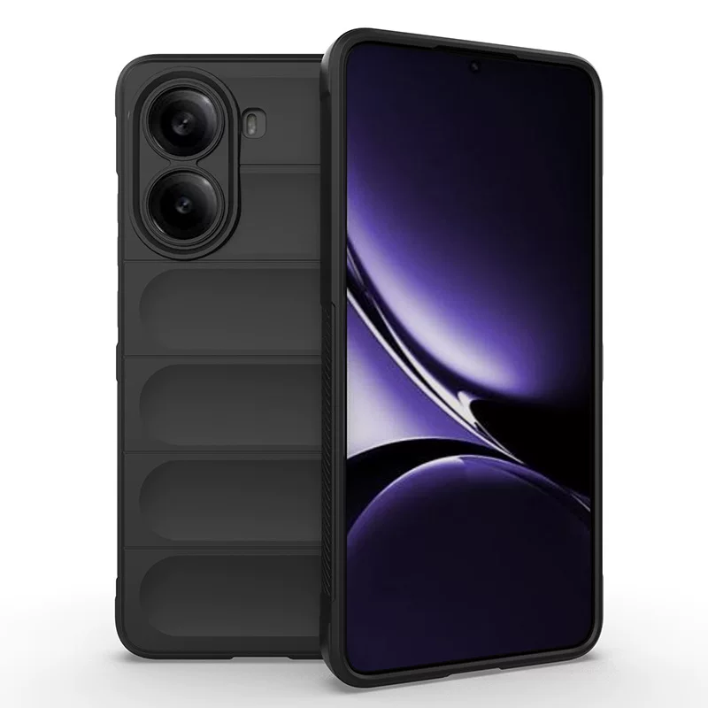 Подходит для Redmi Note14 Pro 4G, чехол Magic Shield с ощущением кожи, противоударный защитный кожух для K80 Ultra