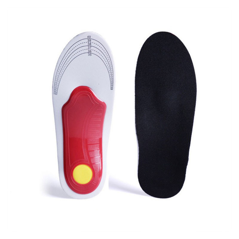 Plantillas correctivas con soporte para el arco del pie, de malla negra, deportivas, amortiguadoras de impactos, de EVA de alta elasticidad, para hombres y mujeres, para pie plano y XO.