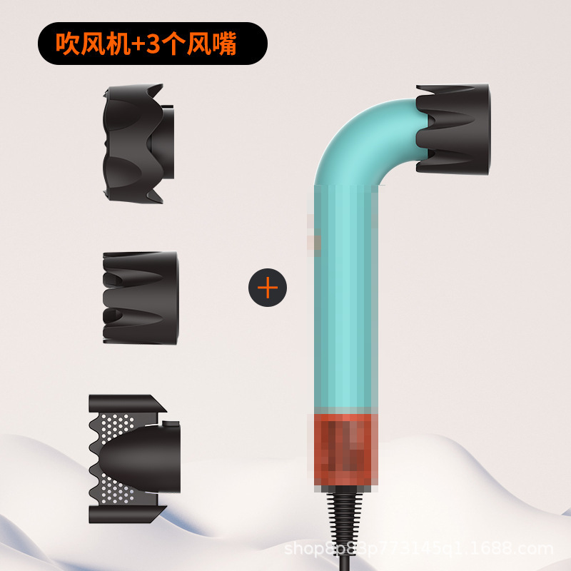 戴师傅HD17弯管电吹风机Hd18高速吹风沙龙家用发廊负离子电吹风筒|undefined