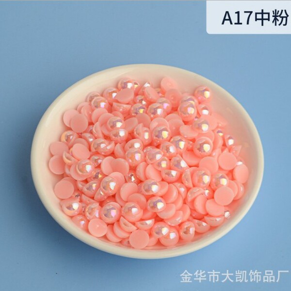 Purple beads pearl for manicure