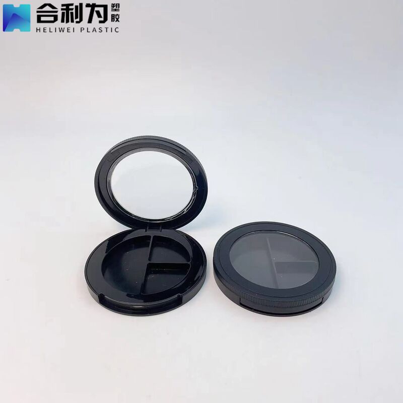 Factory Direct Supply of New Flip-top Three-color Eye Shadow Box, Contouring Box, High Tube Box, Cosmetic Packaging Material Can Be CustomiZed with Z