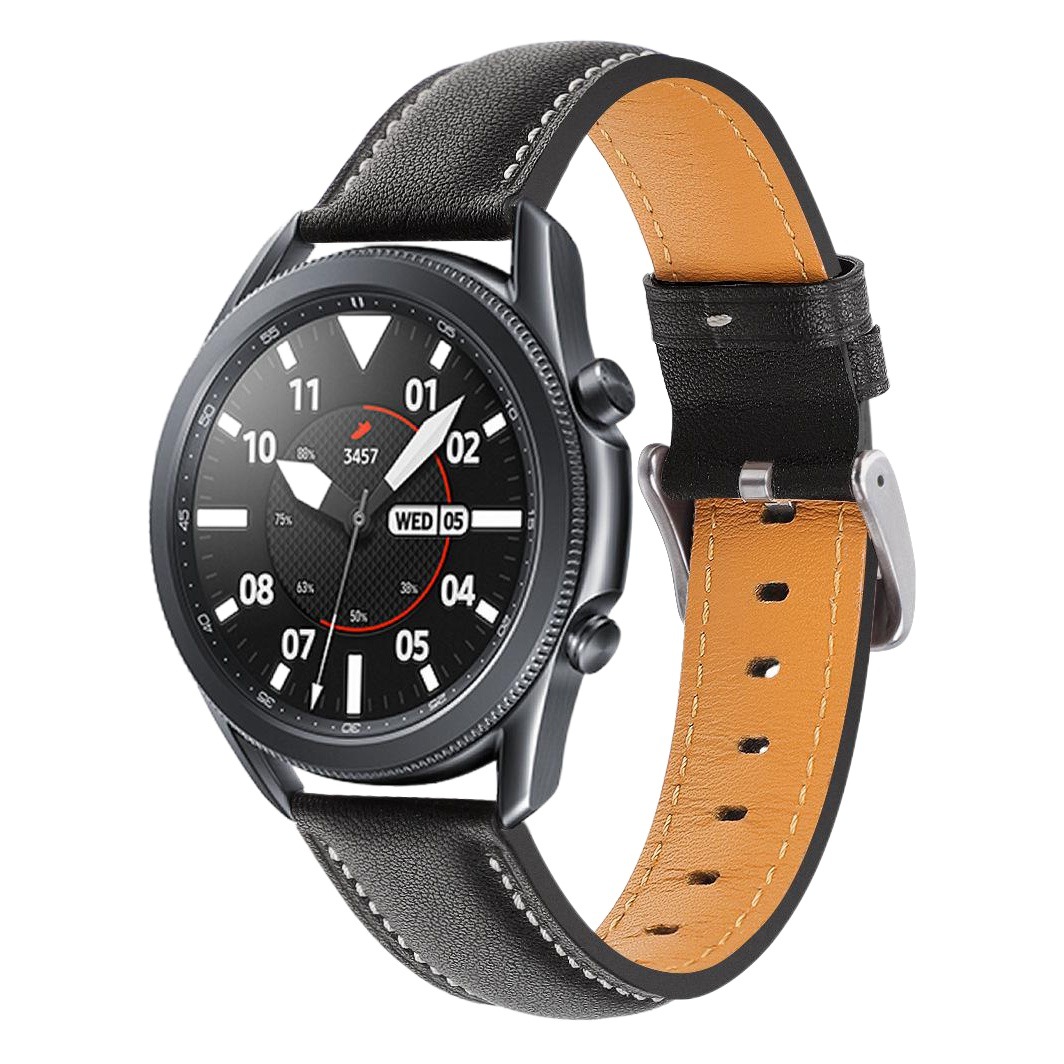 Adecuado para Samsung inteligente Galaxy Watch 3 generación correa de reloj oficial Samsung correa de cuero genuino