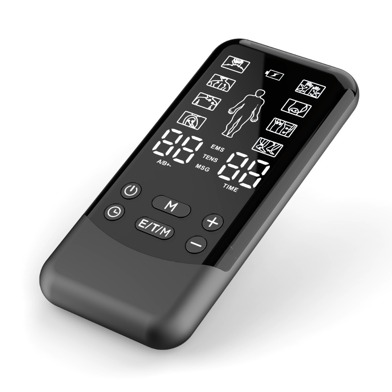 masajeador de pulso EMS tipo recargable mini electroterapia portátil pulso estimulación eléctrica masajeador de hombro y cuello