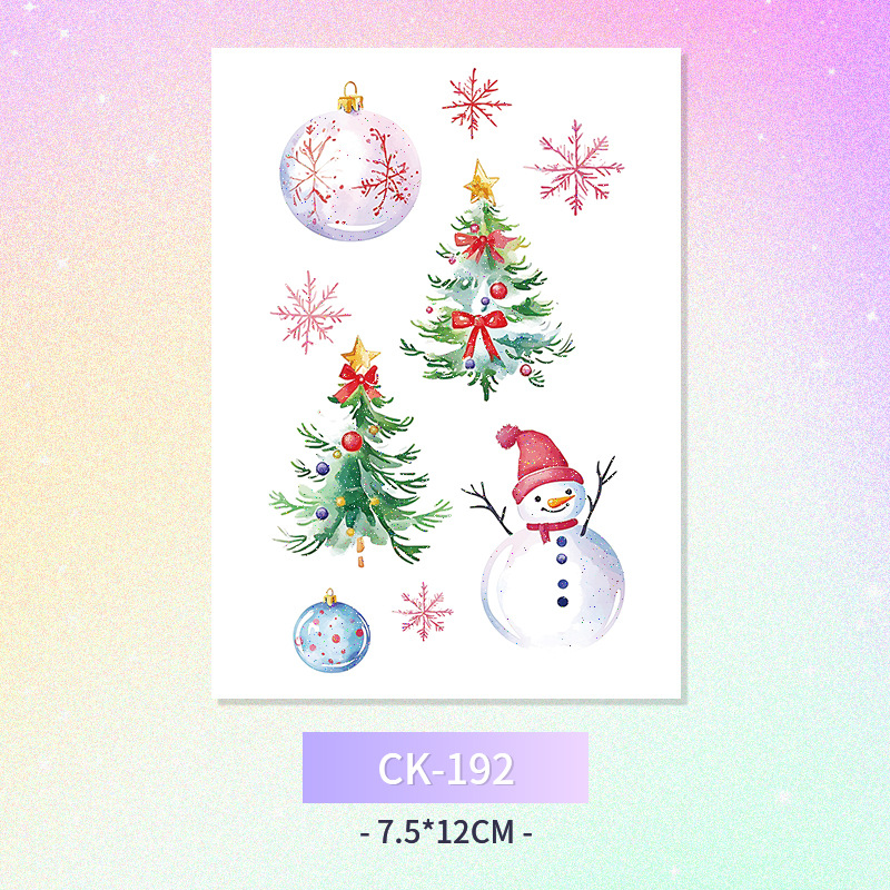 Glitter mariposa cara pegatinas tatuaje pegatinas hadas lavable impermeable de larga duración lindo unicornio ciervo Luna Estrella Planeta