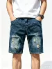 Dark blue quality shorts