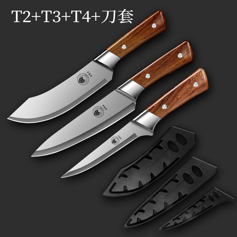 Cuchillo de corte de hueso de acero inoxidable cuchillo de corte de cerdo cuchillo de corte ultra afilado cuchillo de corte de carne de carne de vaca y oveja