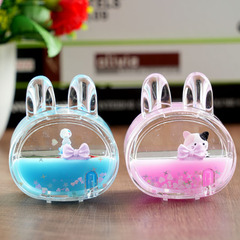 Instagram trendy pink gu gu large ear cute rabbit cartoon cute pet oil drop small ornament decoration