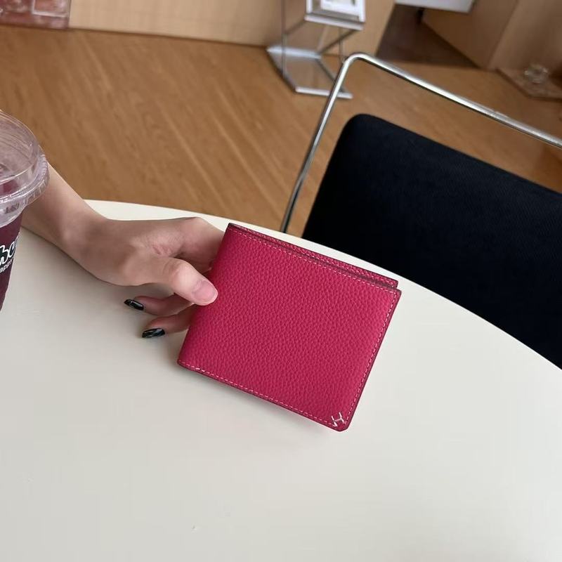 Hステッチ 本革 ショートウォレット 80% off マルチカードスロット ウォレット IDチケット コイン収納ウォレット ユニセックス|undefined