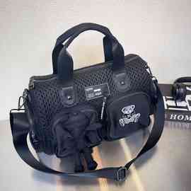 潮流女包新款时尚网布包手提包大容量时尚枕头包百搭单肩包斜挎包