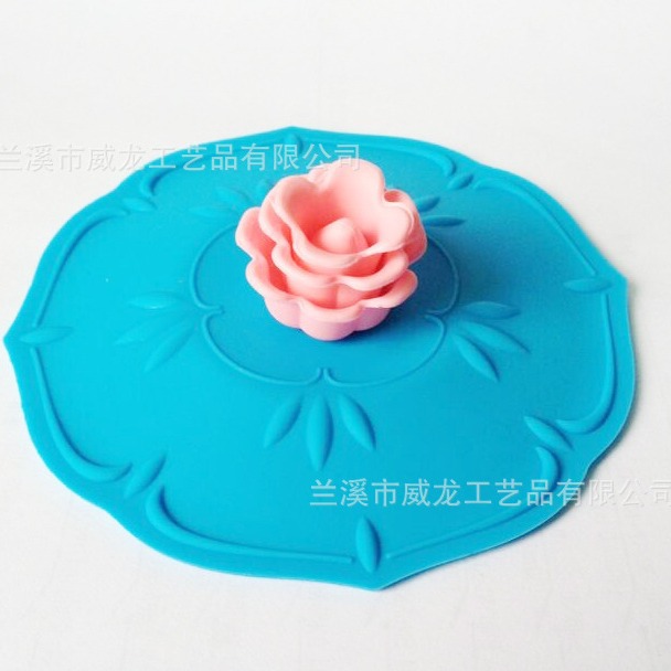 变色杯硅胶盖  陶瓷马克杯专用杯盖卡通杯盖彩色杯盖防漏盖