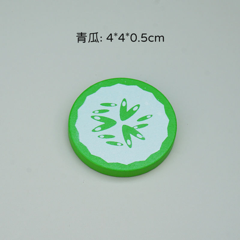 子供用シミュレーション果物と野菜のサラダ果物と野菜の認知ままごとキッチンシミュレーション食品認知教育木のおもちゃ|undefined