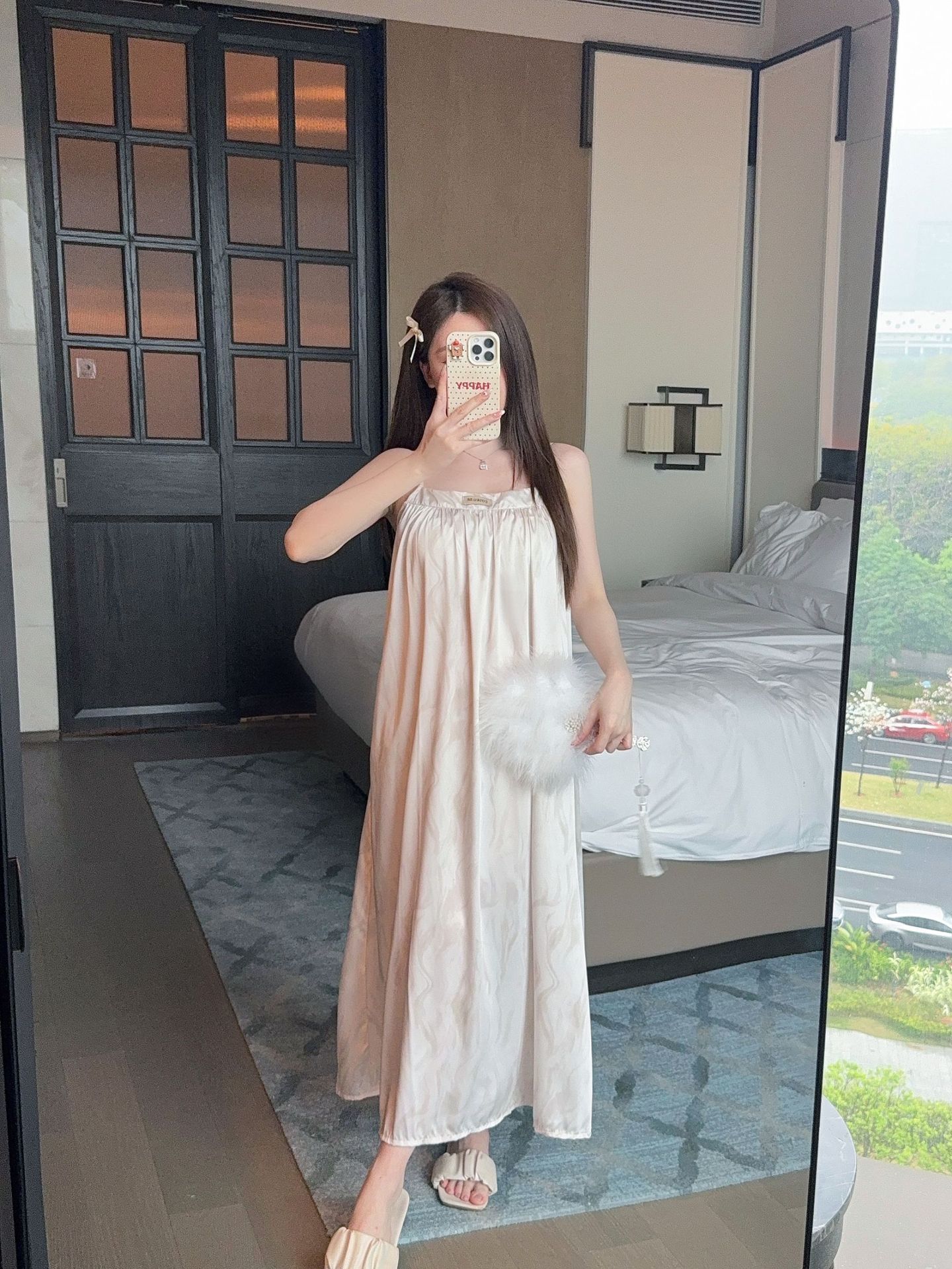 211#워터리플 롱스커트