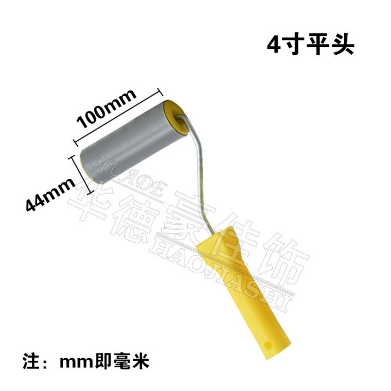 El patrón de la piel del árbol aplanado elástico es como un cepillo de rodillo de cuerpo ligero de plástico duro suelto, textura, pintura artística, herramienta de barro de diatomeas