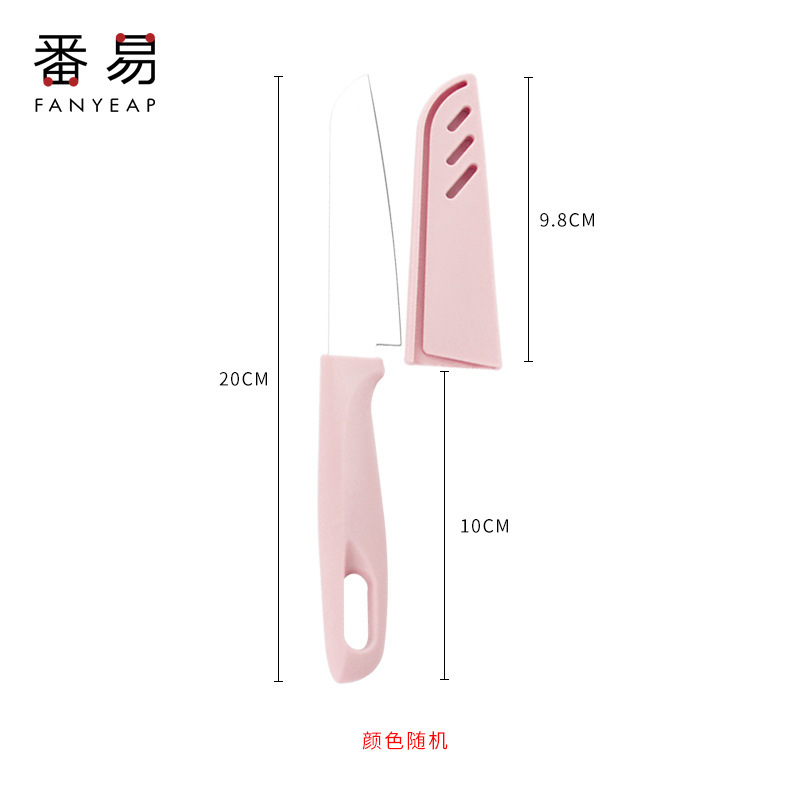 스테인레스 스틸 과일 칼 1 색 랜덤