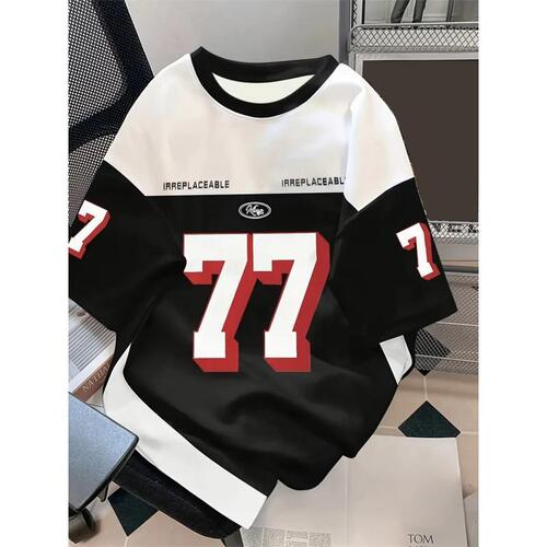 Supports multi-platform breathable quick-dry sport fashion trend short-sleeved T-shirt 3D