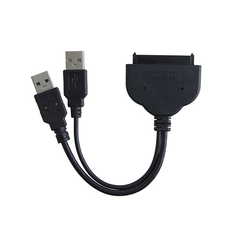 USB to SATA hard drive adapter cable supports high-speed data transfer for both mechanical and solid-state drives; semi-circular SATA cable USB to SATA hard drive adapter cable supports high-speed data transfer for both mechanical and solid-state drives; semi-circular SATA cable